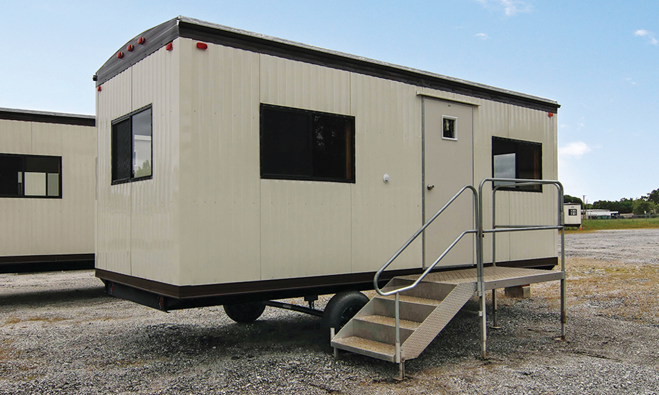 Mobile Facilities of Illinois 8x24 mobile office trailer