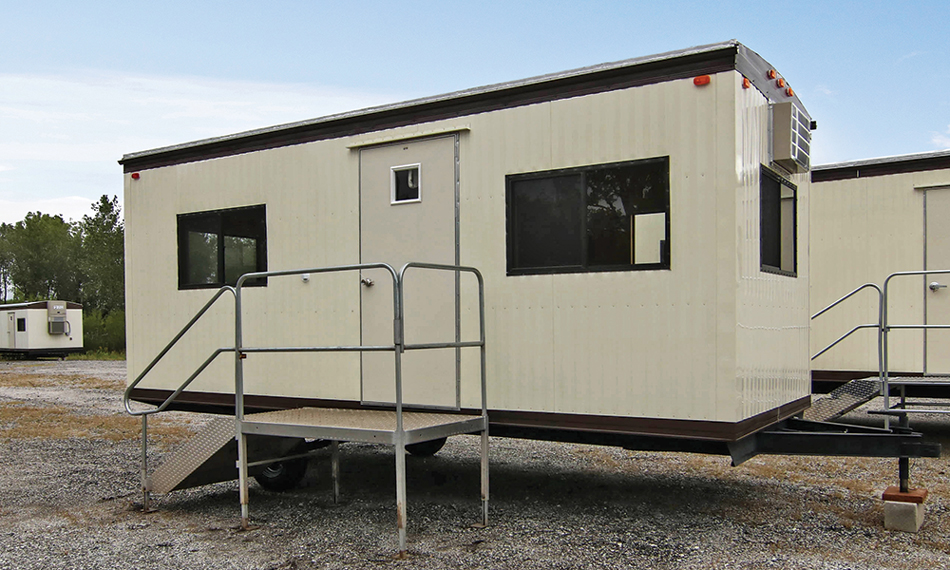 Mobile Facilities of Illinois 8x32 mobile office trailer